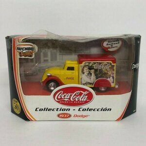 Matchbox Coca-Cola Collectibles 1937 Dodge Collectible Norman Rockwell 2001 NIB